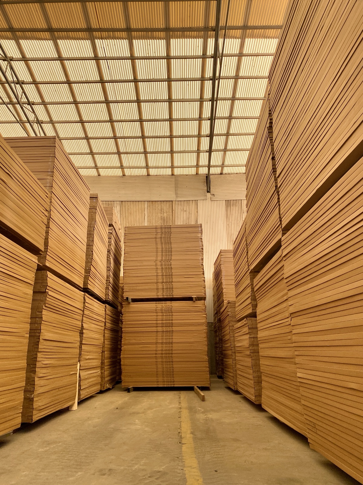 Finished-goods warehouse